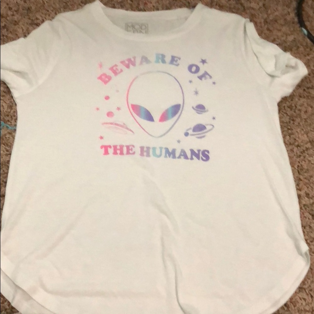 “Beware of the humans” shirt